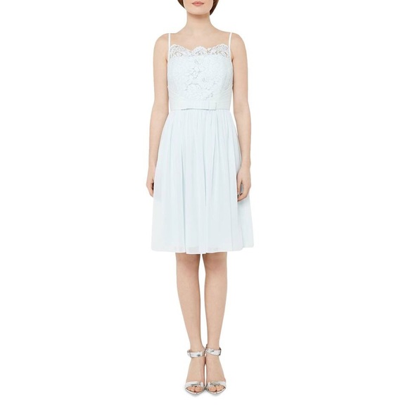 Big Sale‼️Ted Baker mint lace Mimee dress - Picture 4 of 12